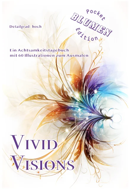 Cover von Vivid Visions, Blumen, Pocket, Blumen version, Pocket edition