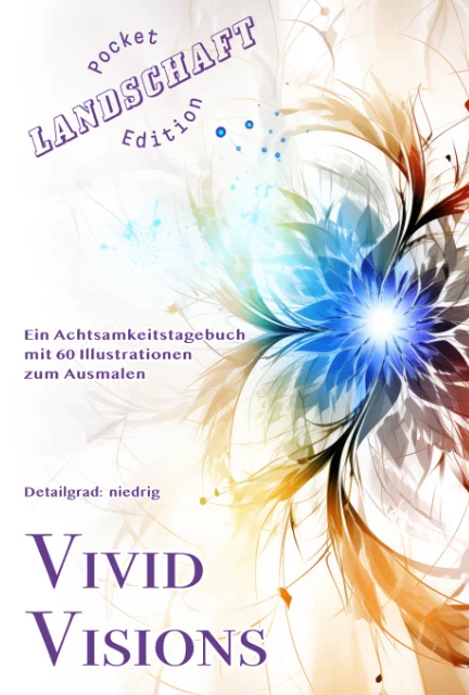 Cover von Vivid Visions, Landschaften, Pocket, Blumen version, Pocket edition
