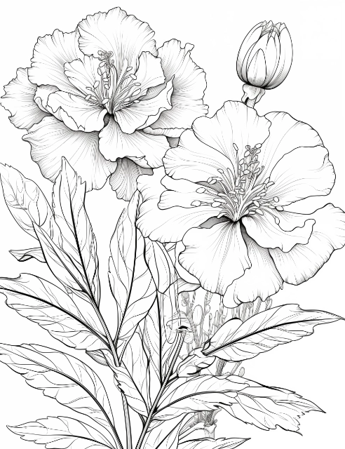 Beispielseiten aus 1 VIVID VISIONS, Blumen