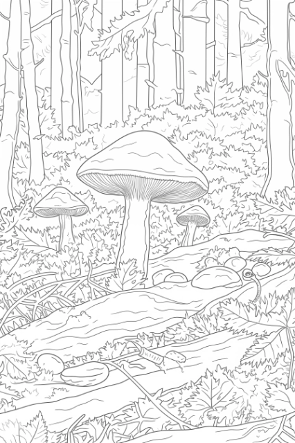 Beispielseiten aus 1 VIVID VISIONS, Pilze